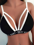 Sexy Baby Contrast Strap Bralette - Missbodybra