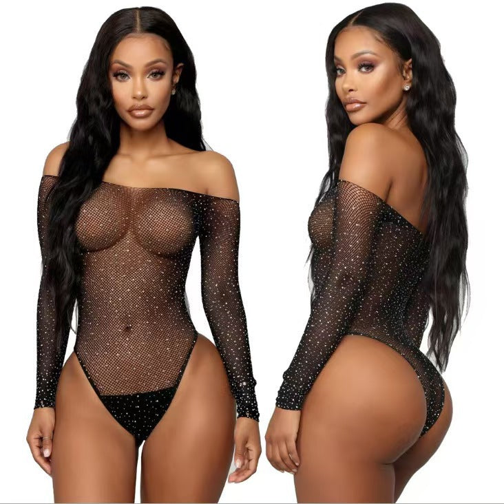 Mesh Bikini Lingerie Set