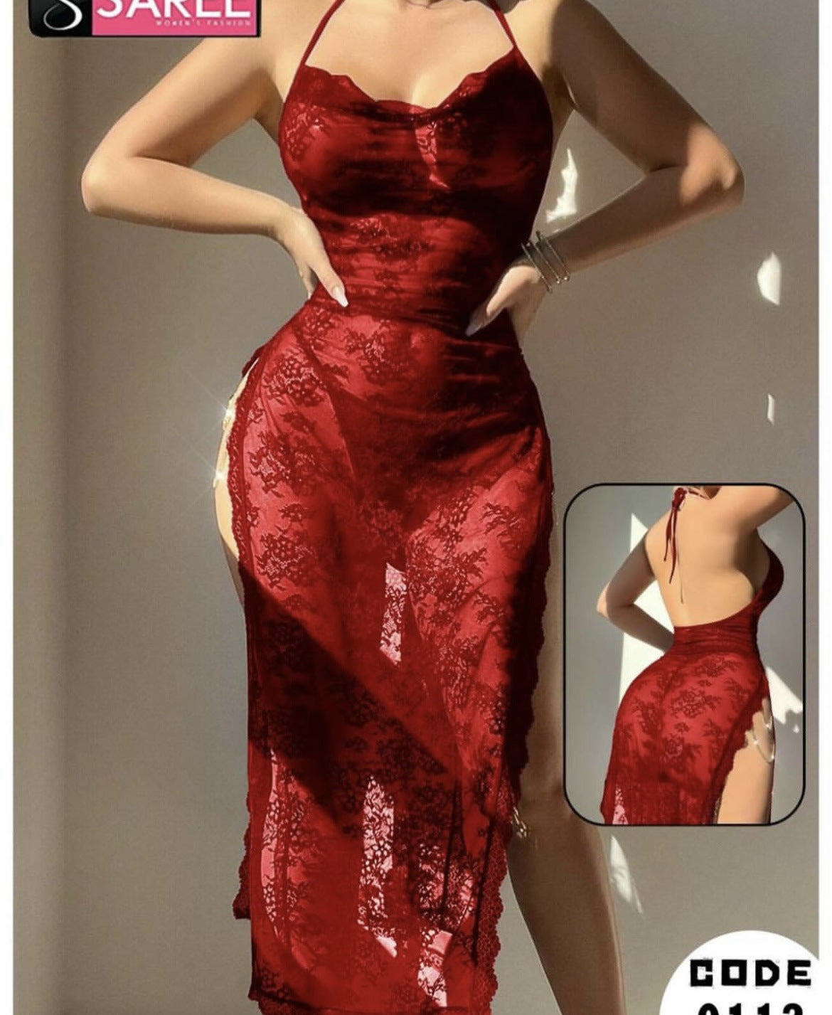 Women's Lace Dress Lingerie