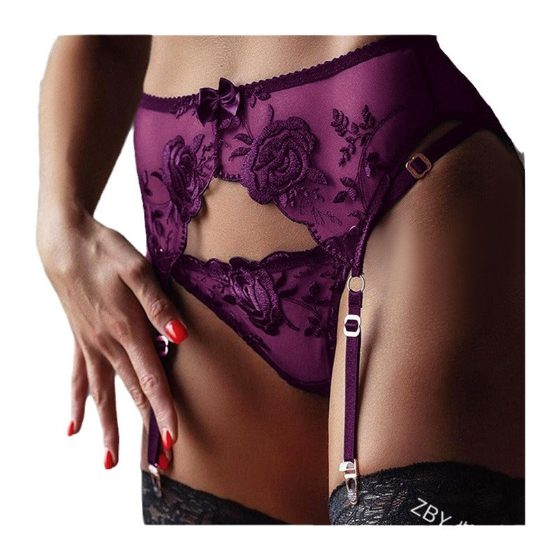 Embroidered Sock Underwear Set