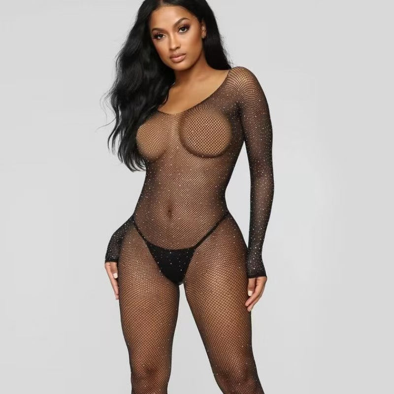Mesh Bikini Lingerie Set