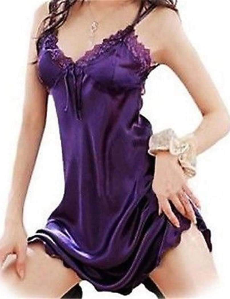 Sleeveless Lace Babydoll & Thong Set - Missbodybra